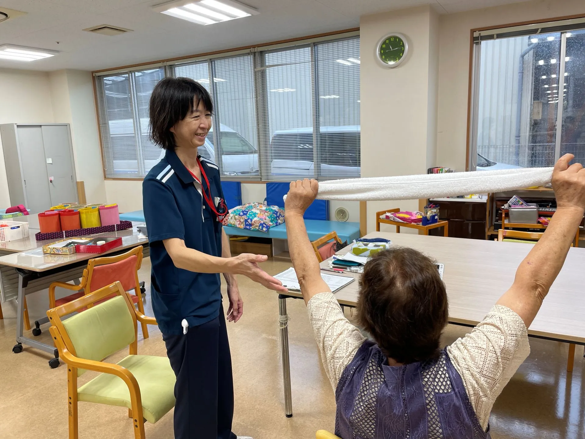 個別機能訓練の様子