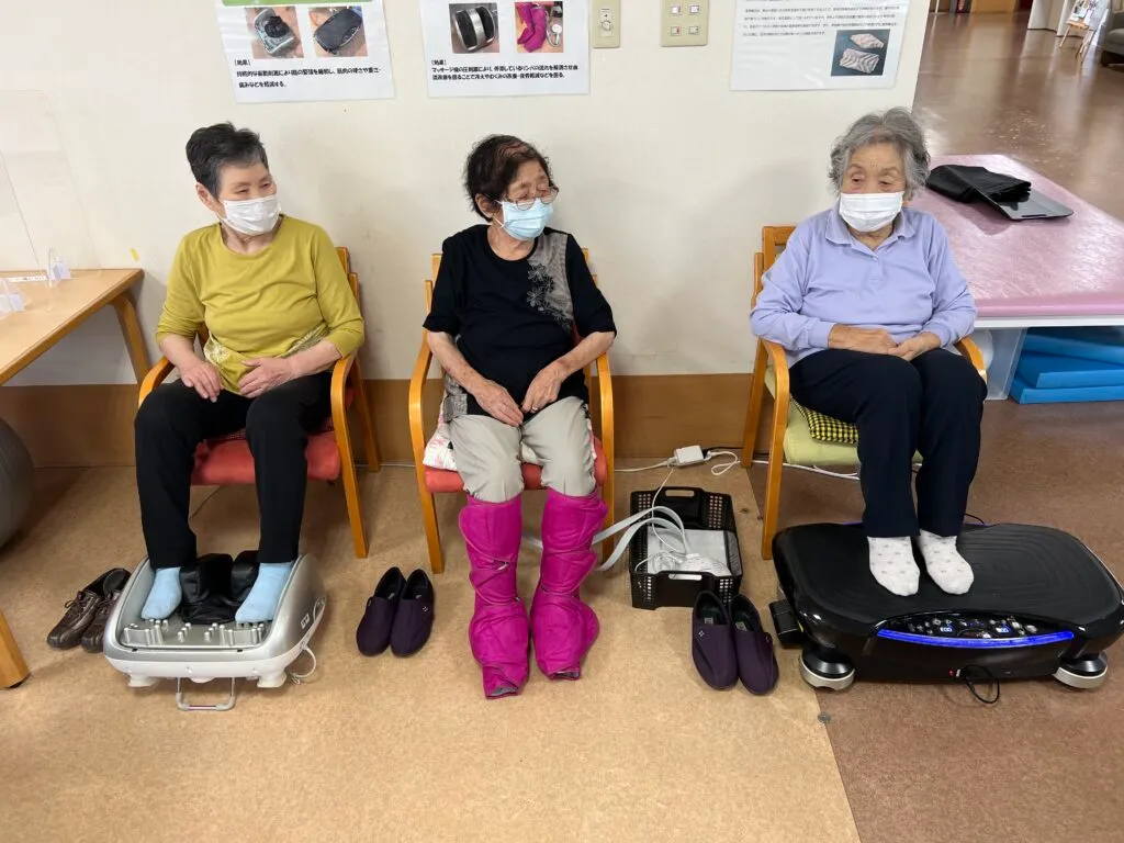 個別機能訓練の様子