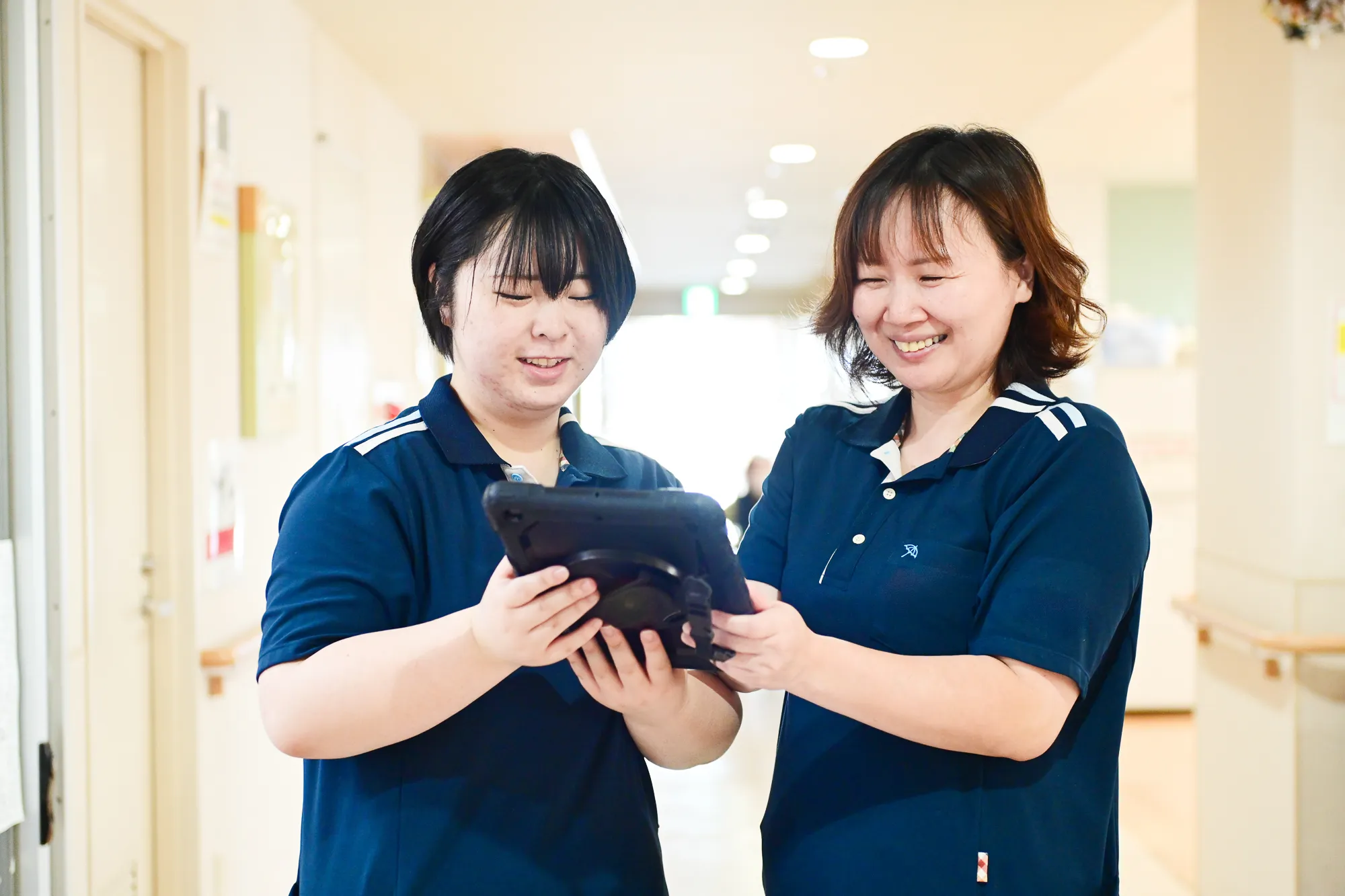 タブレットを使った情報共有