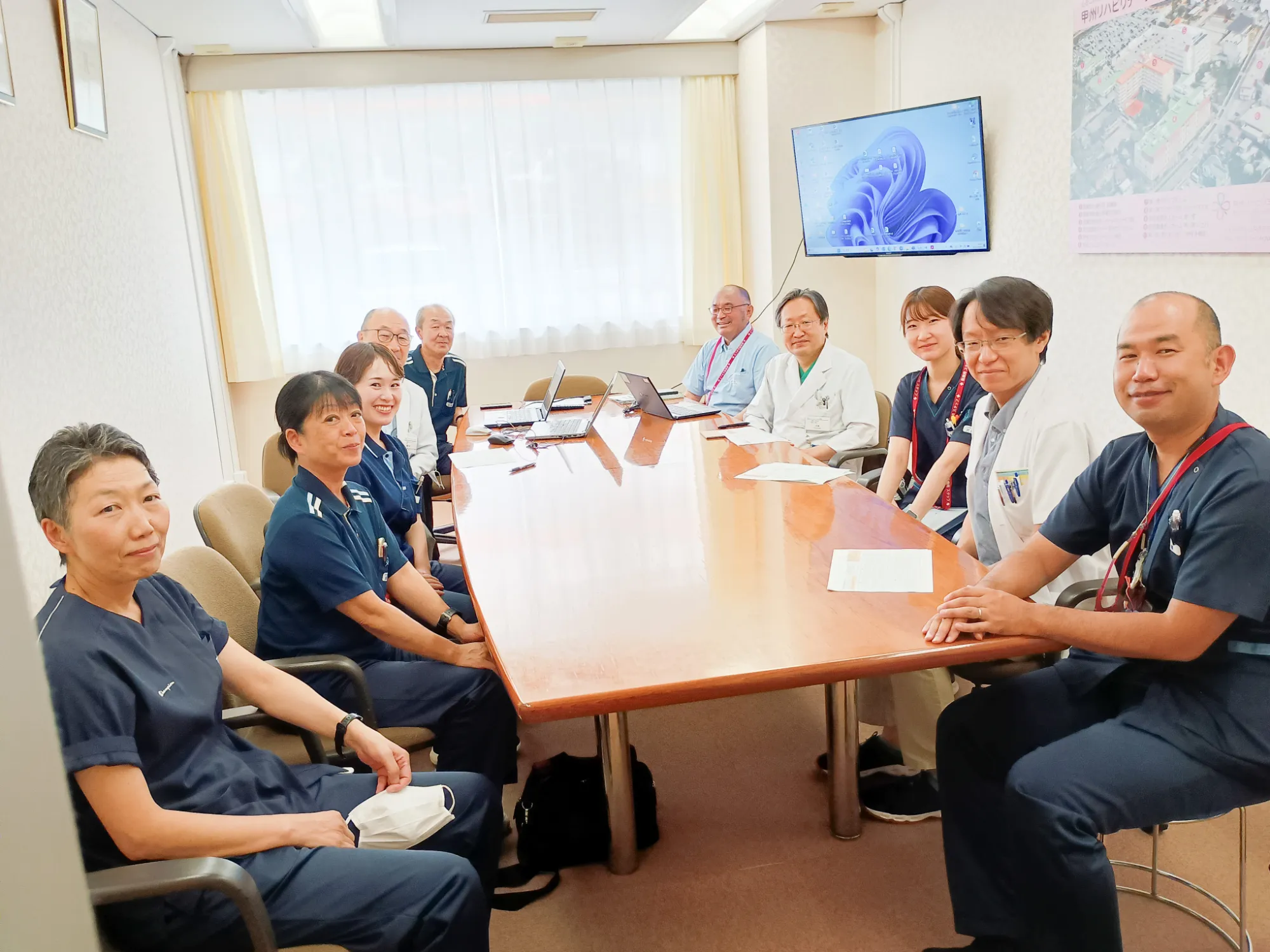 山梨県高次脳機能障害者支援センター会議室